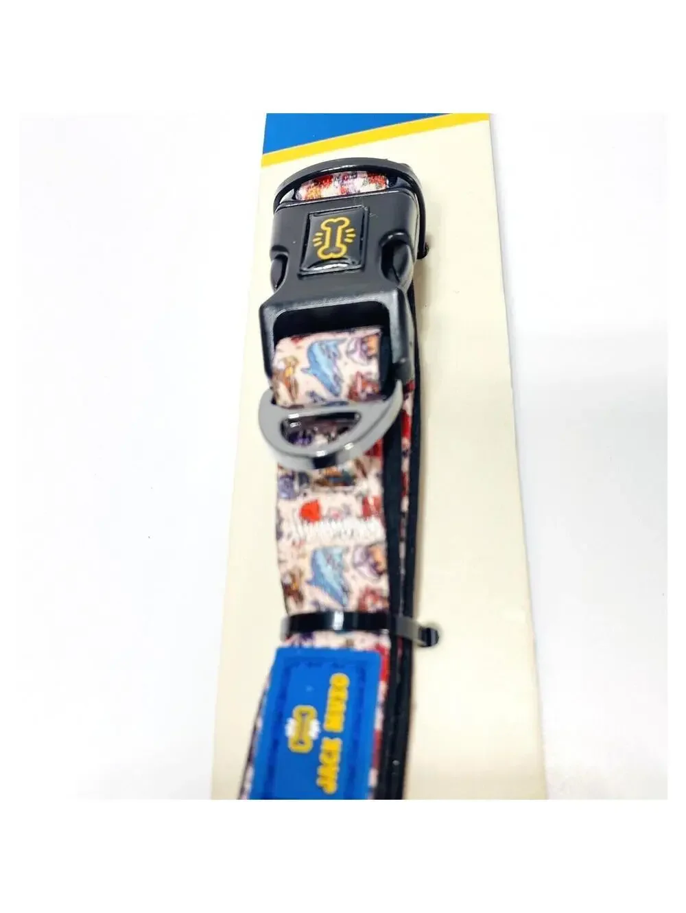 Vintage Tattoo Pirate Design Dog Collar White XS Dogs Padded Comfort New